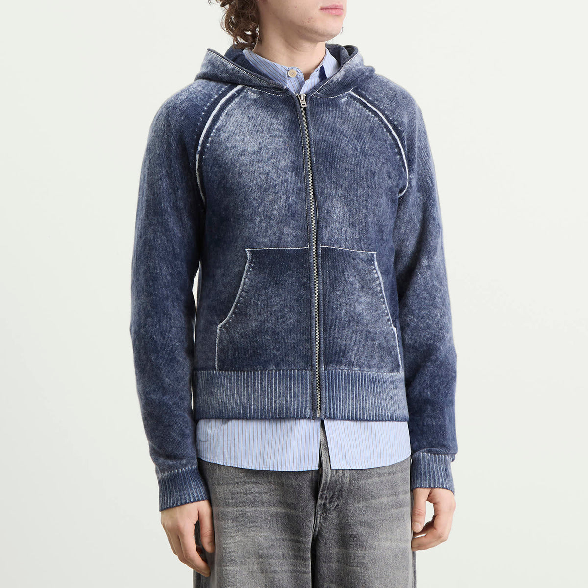 Acne Studios Kupiter Knitted Hoodie