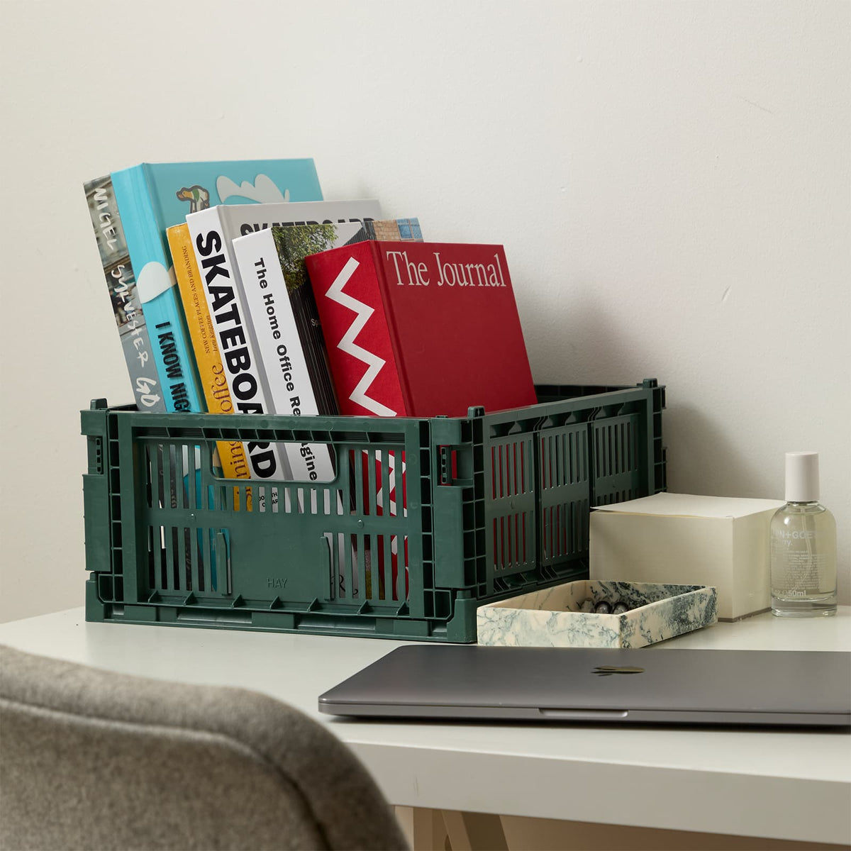 HAY Medium Square Recycled Colour Crate