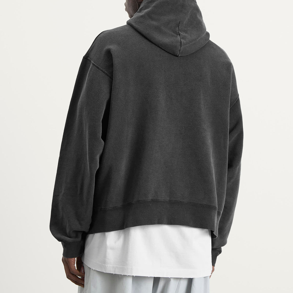 Balenciaga Washed Crayon Logo Oversized Hoodie