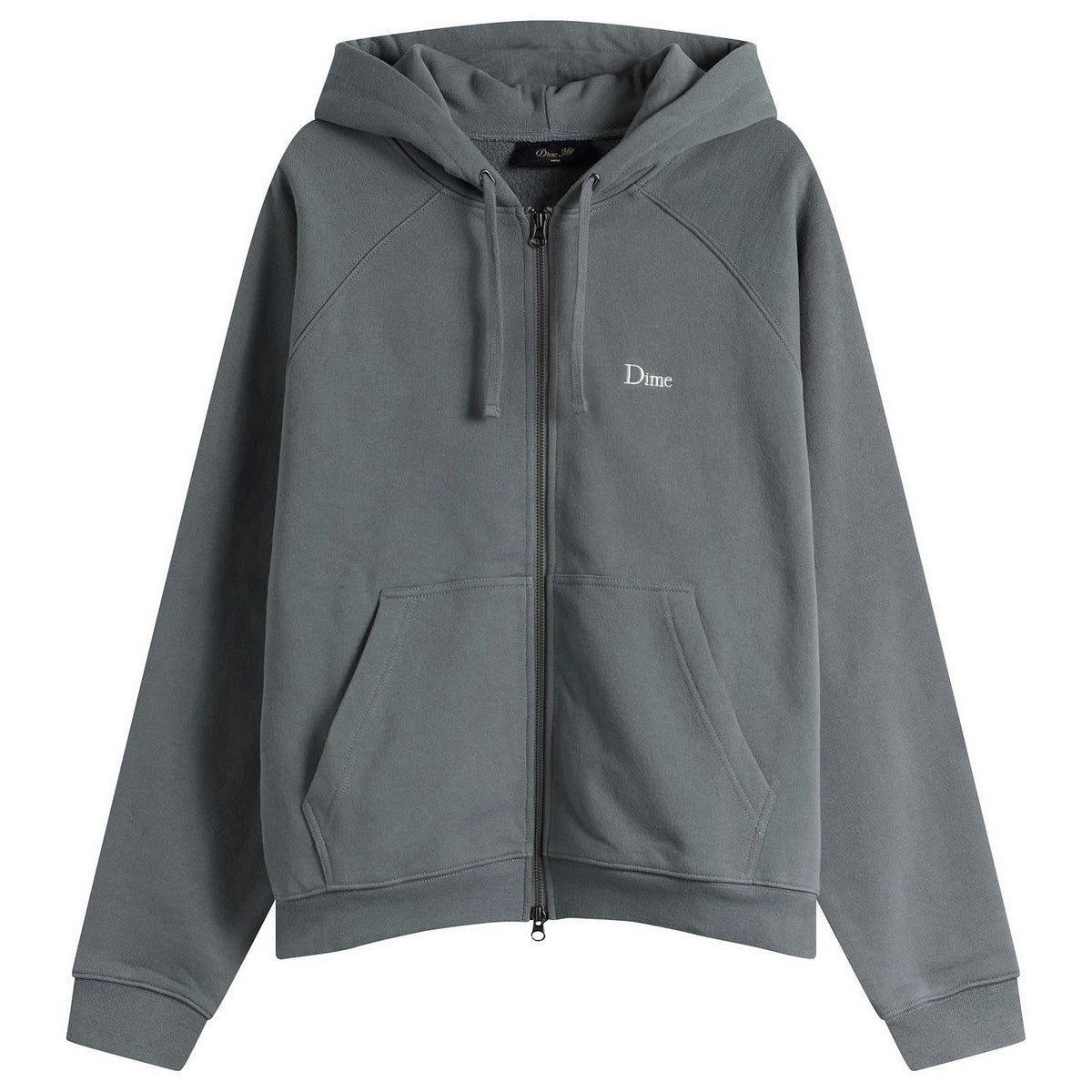 Dime Classic Small Logo Zip Hoodie
