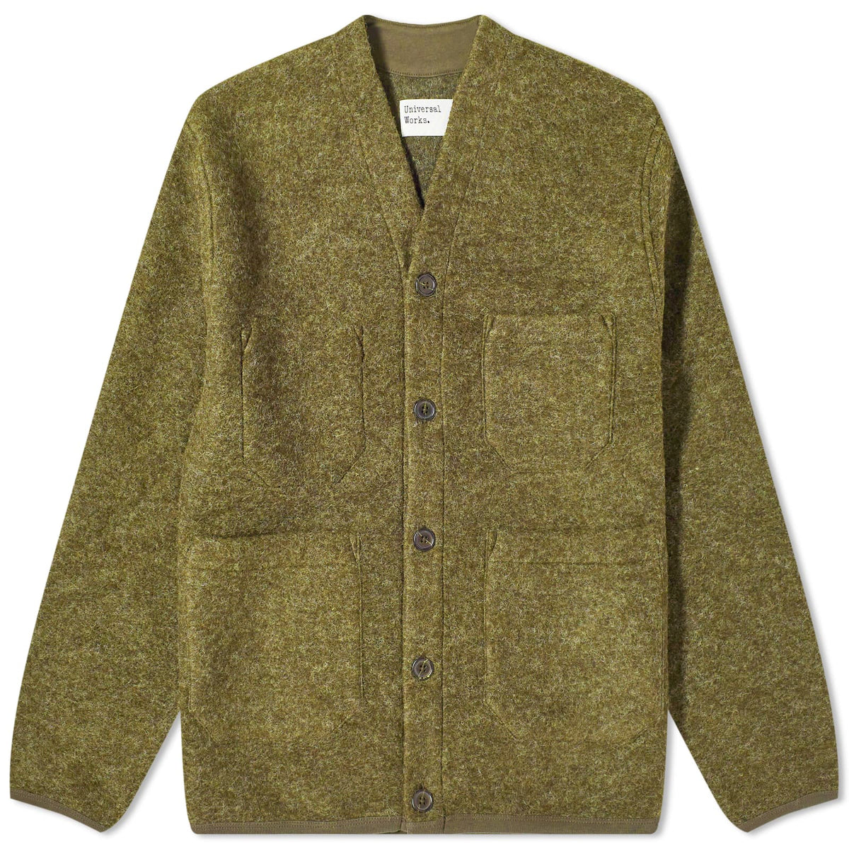 Universal Works Wool Fleece Cardigan - END. Exclusive