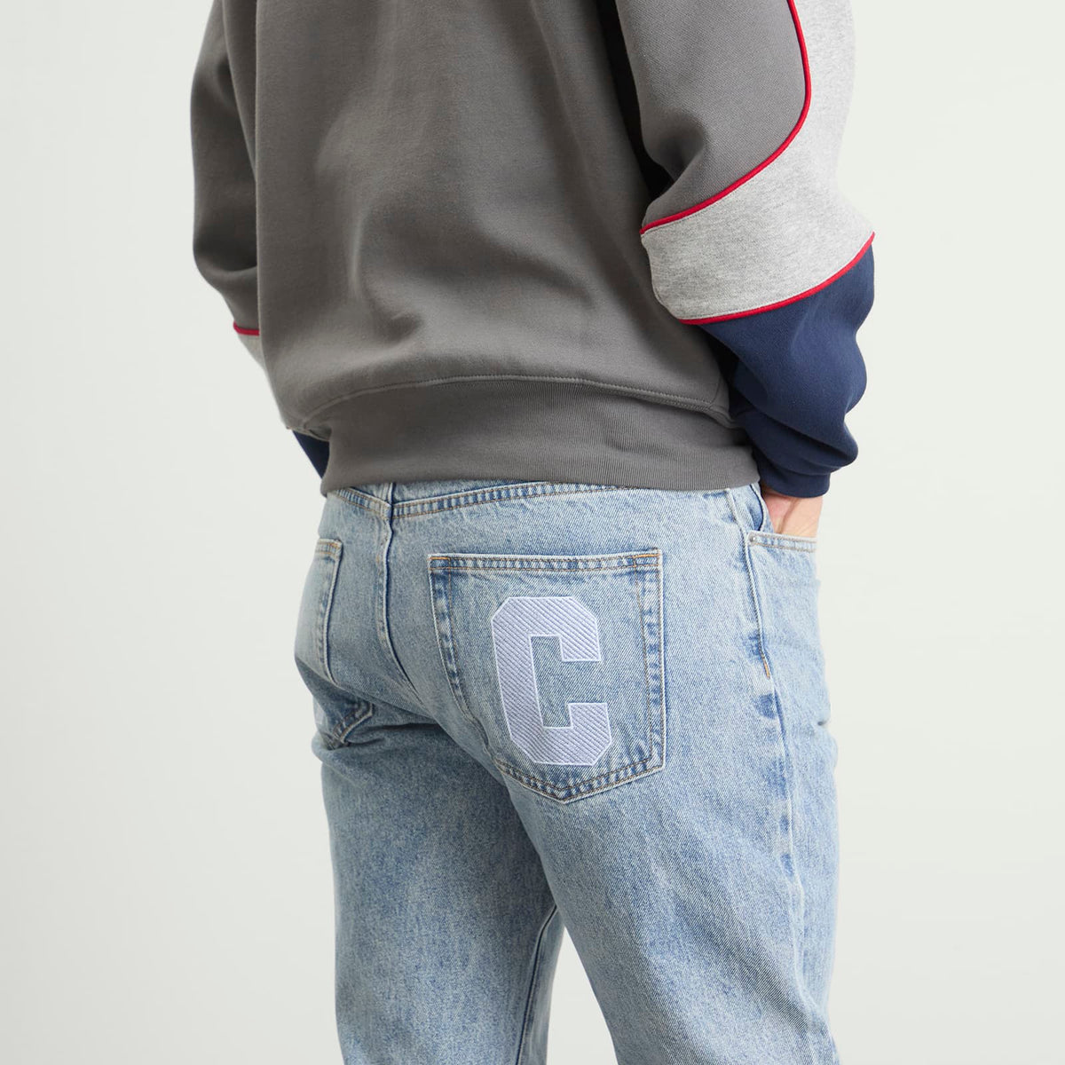 ICECREAM Running Dog Straight Leg Denim Jeans
