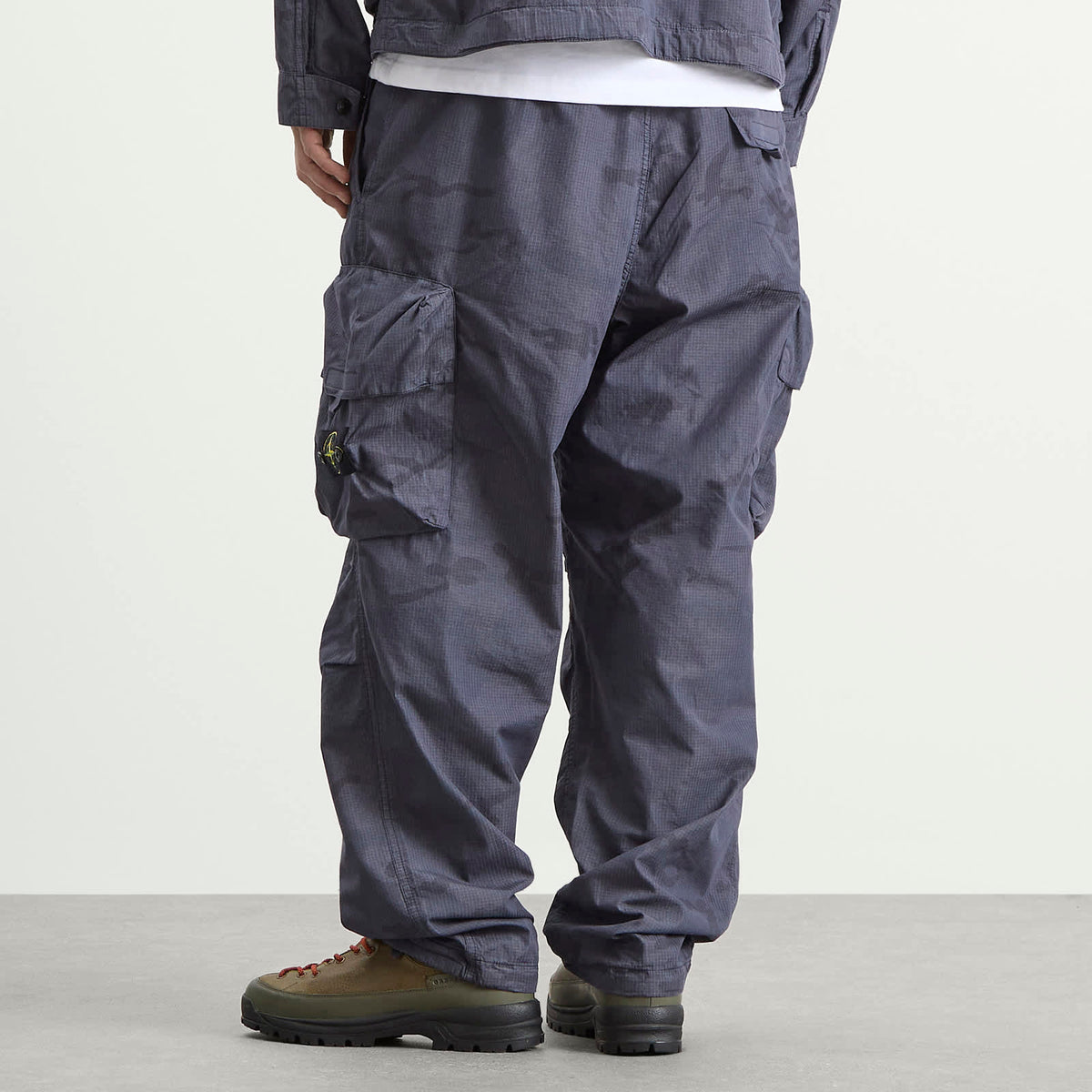 Stone Island Faded Camo Ripstop-TC Cargo Trousers