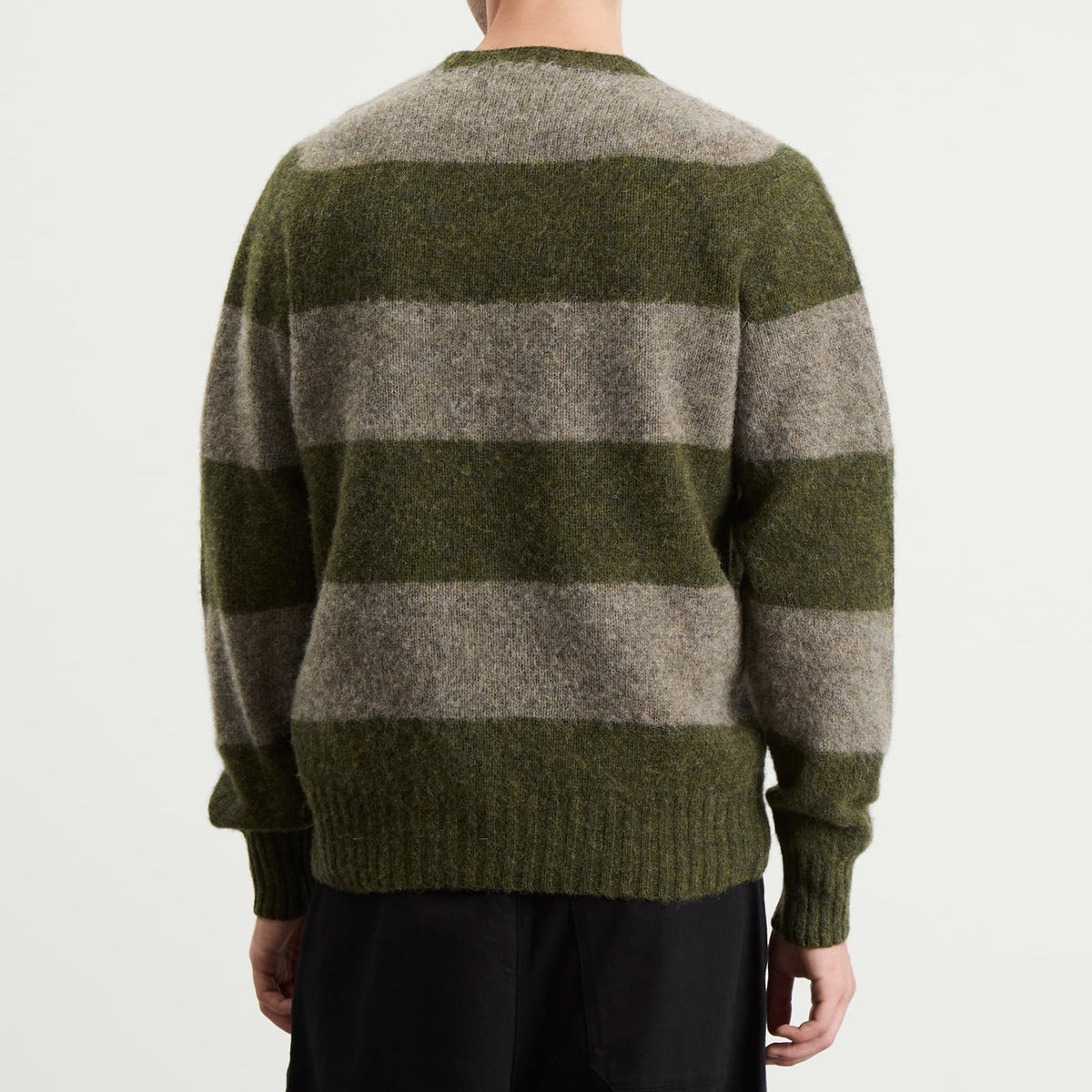 YMC Suedehead Stripe Jumper