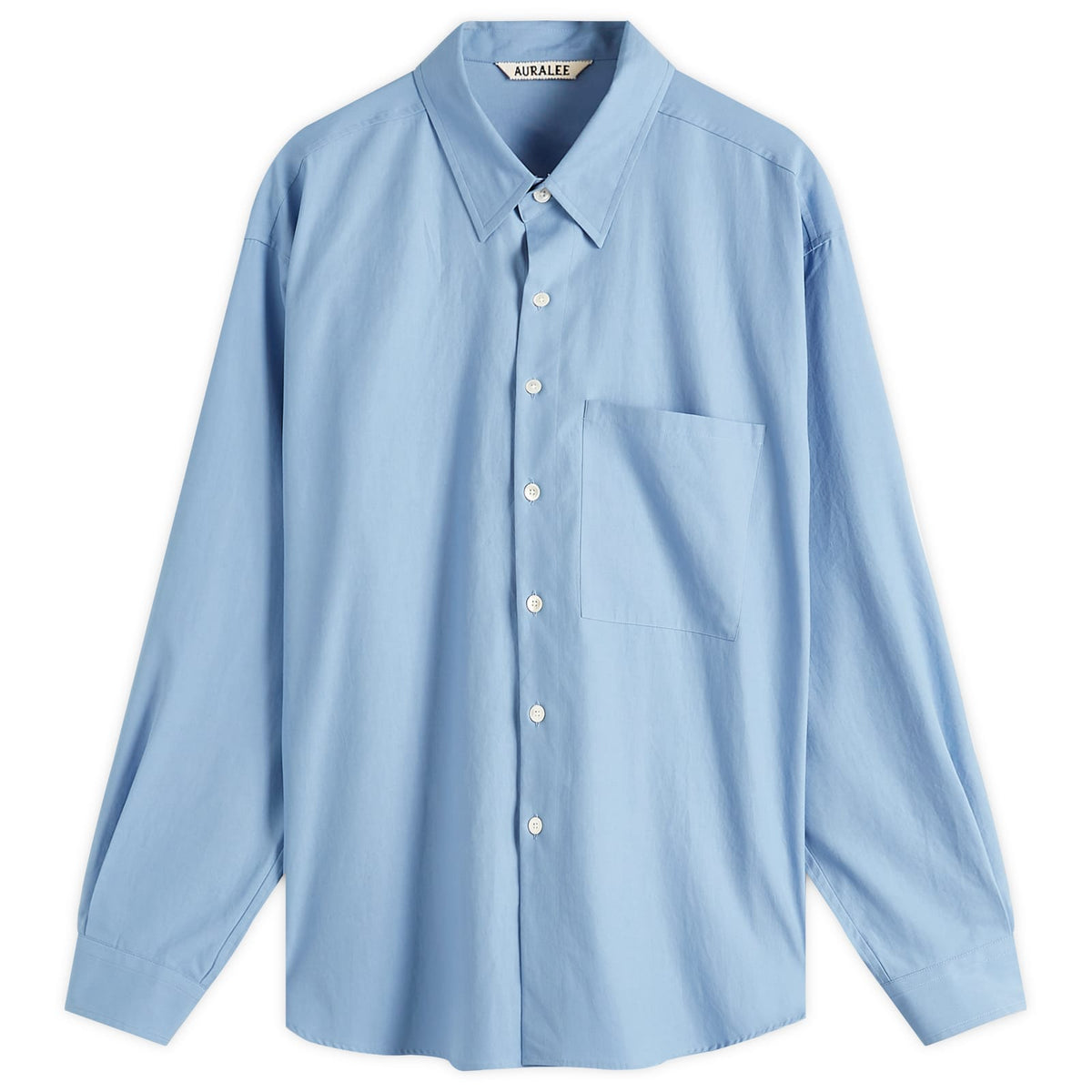 Auralee Washed Finx Twill Big Shirt