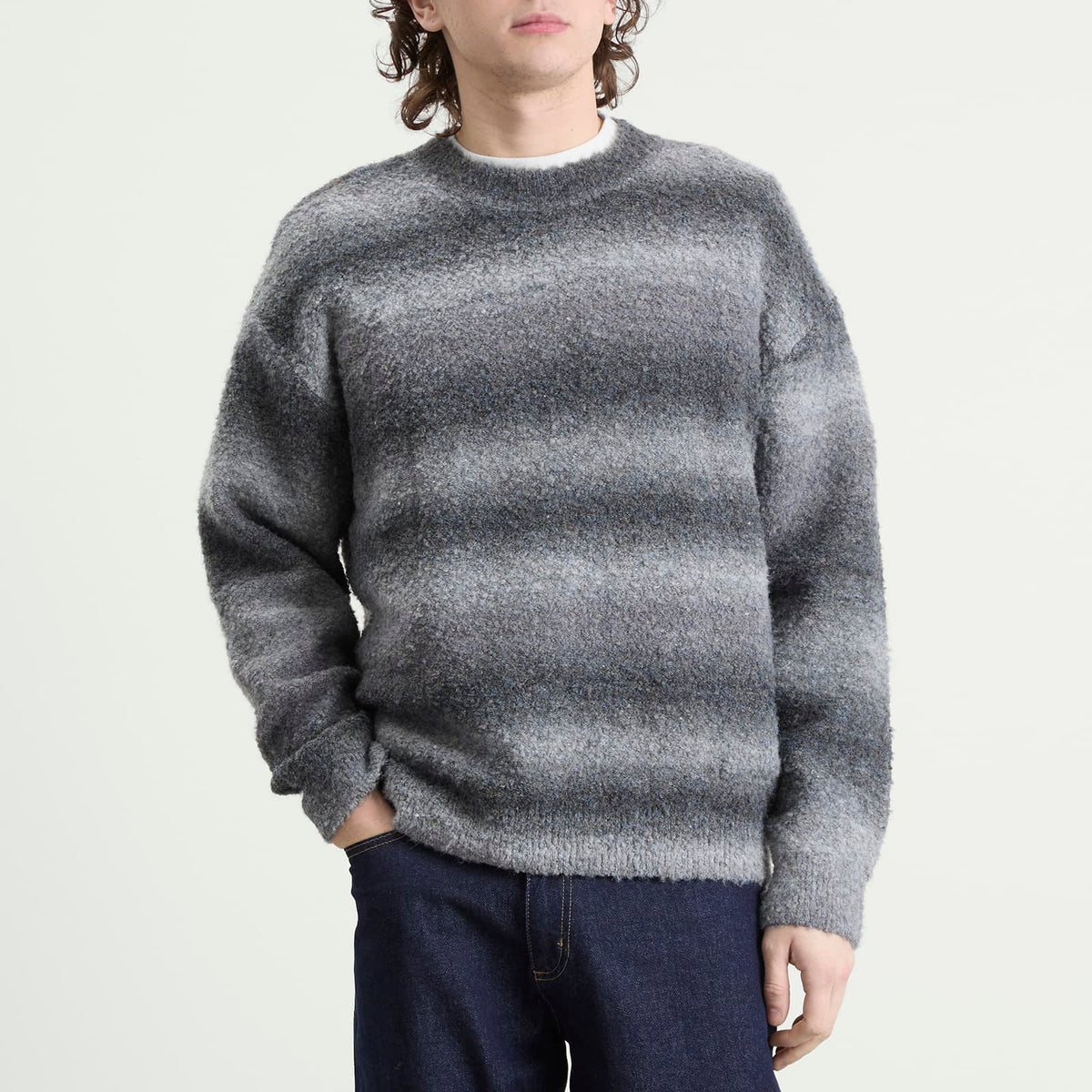 FrizmWORKS Gradation Boucle Knit