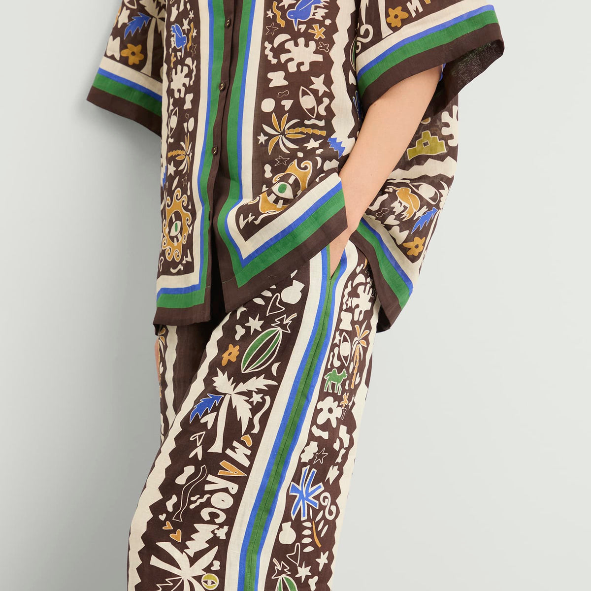 ALÉMAIS Maroc Relaxed Pant