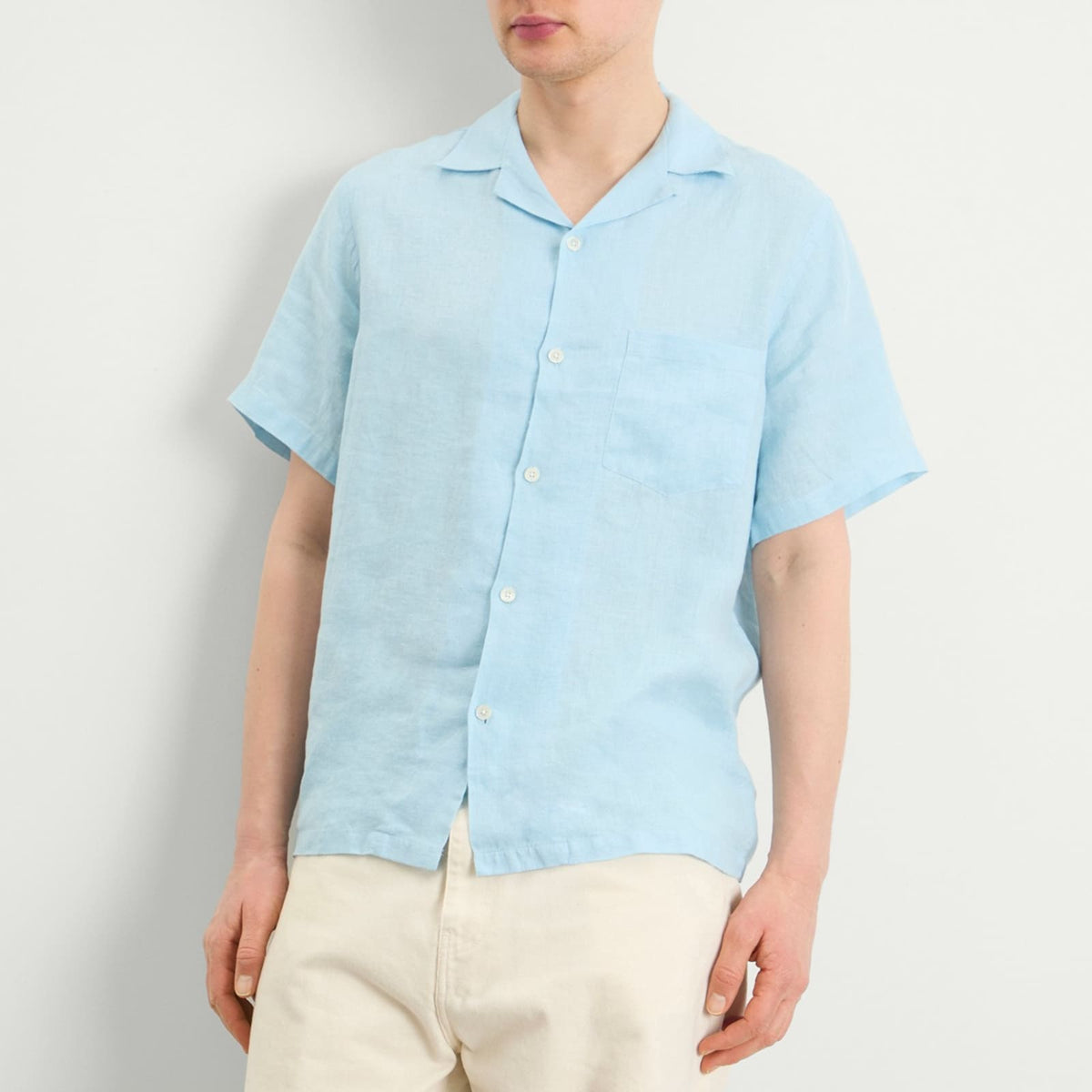 Portuguese Flannel Linen Camp Vacation Shirt