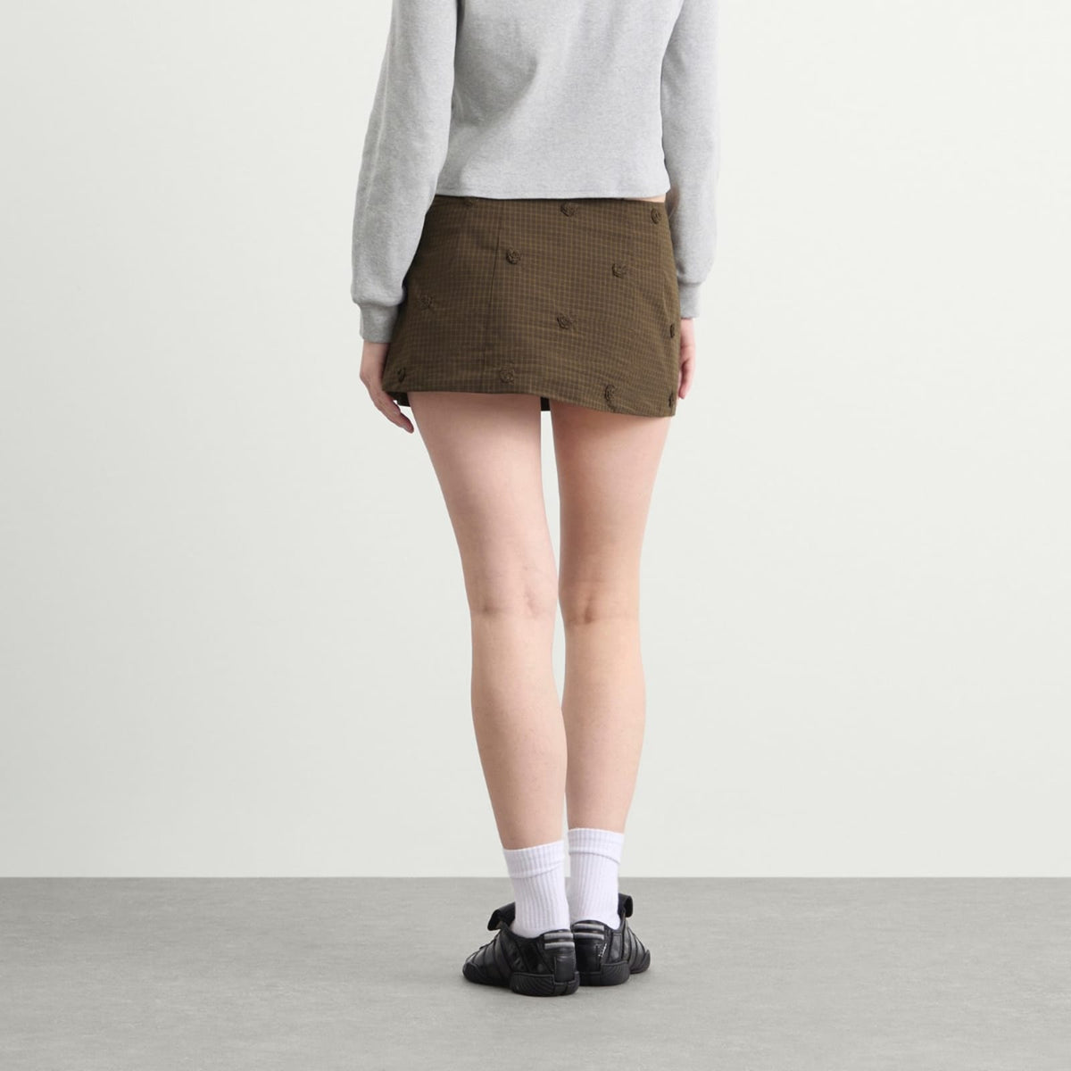 My Mum Made It Rosette Mini Skirt