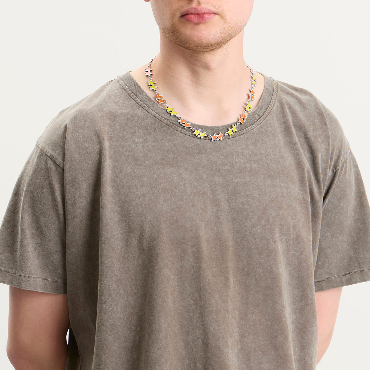 TwoJeys Melted Stars Necklace