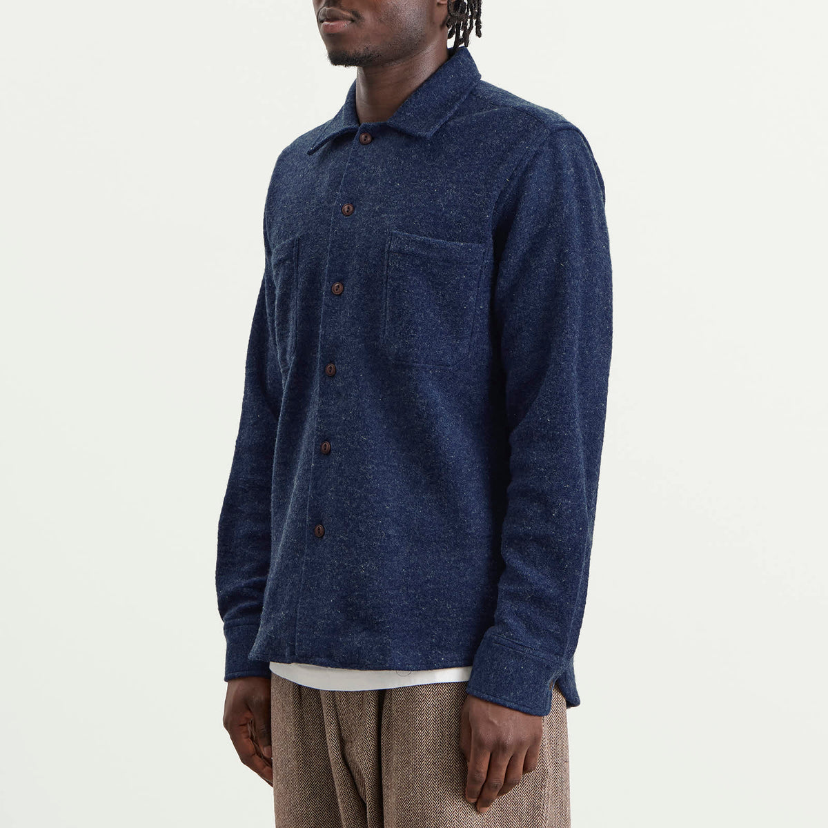 Universal Works Dam Marl Work Shirt