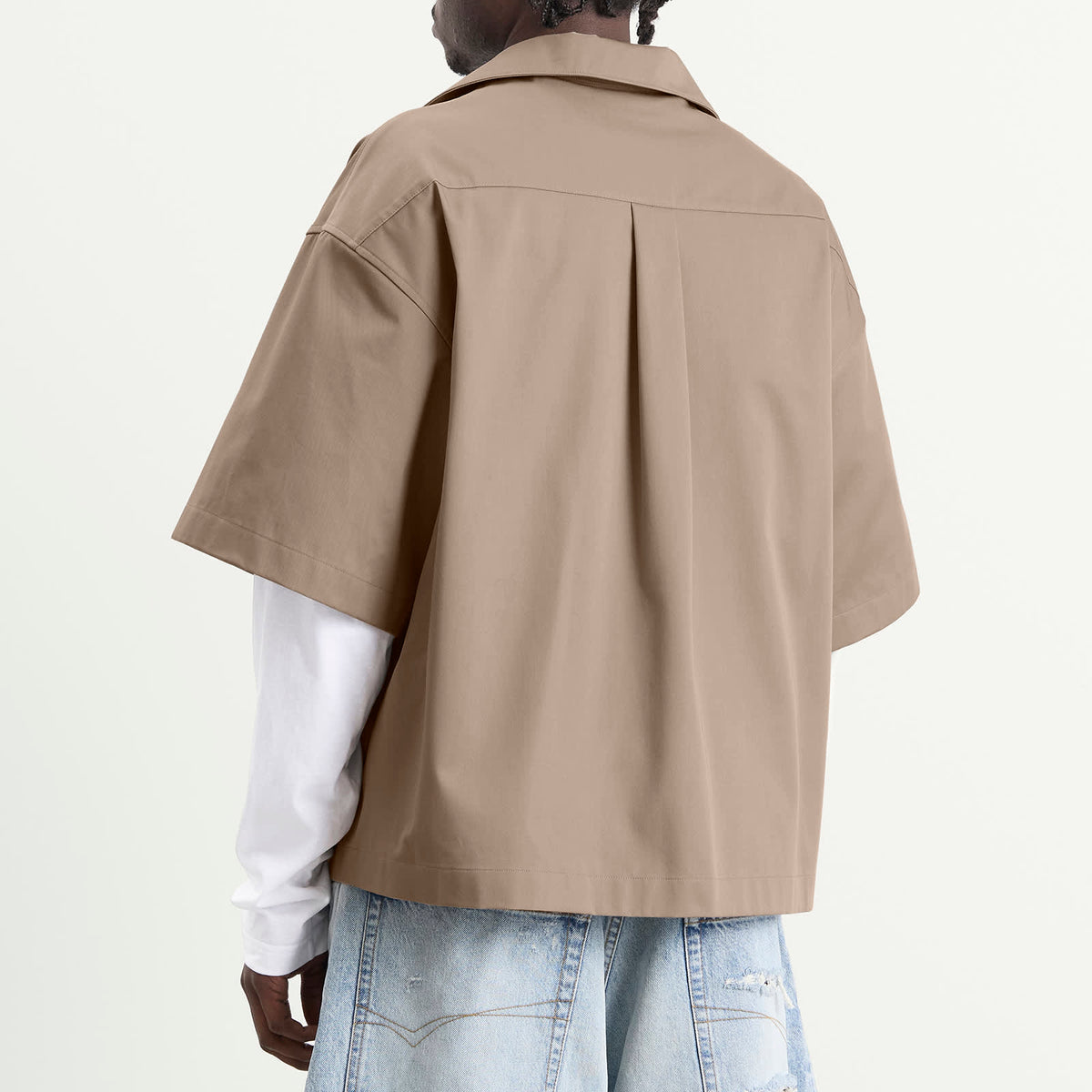 Balenciaga Double Layer Bowling Shirt