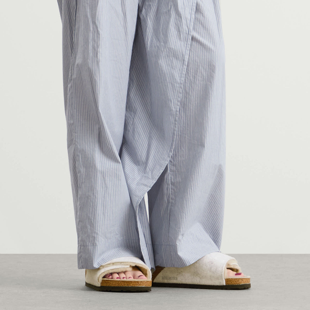 Birkenstock Solana Felt Shearling