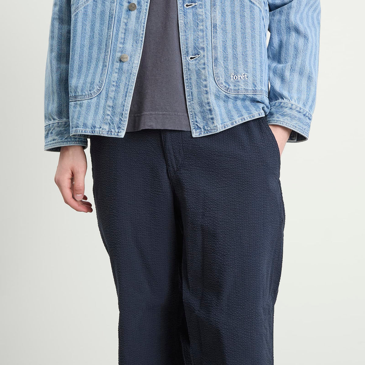 Foret Calm Seersucker Pants