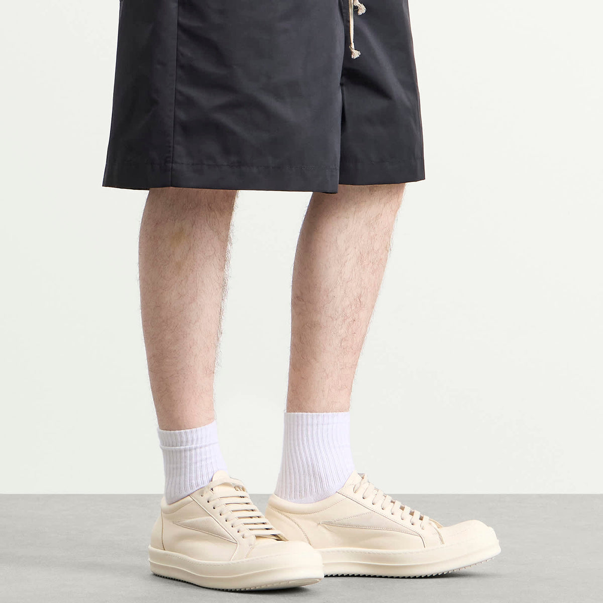 Rick Owens Leather Vintage Sneaks