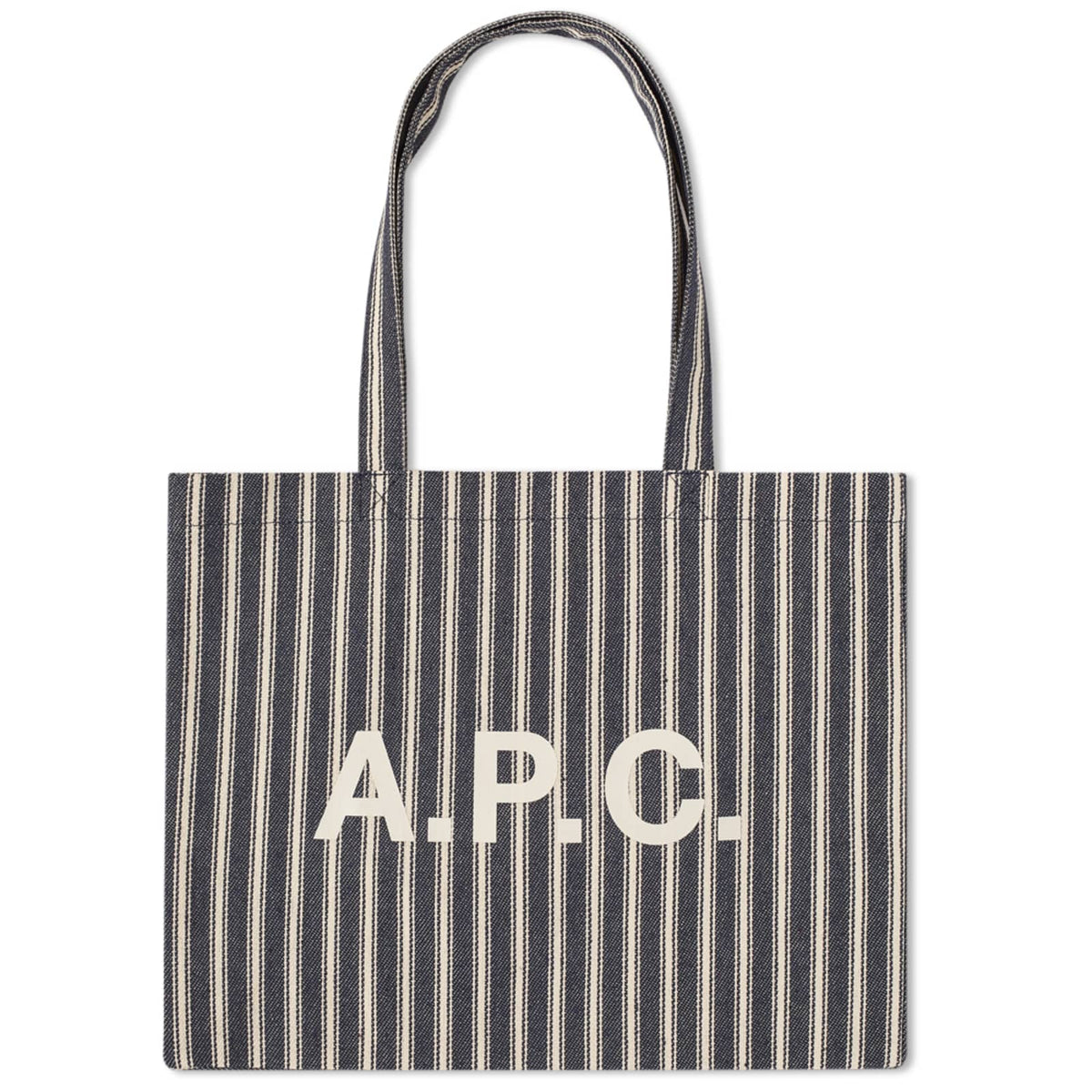 A.P.C. Diane Stripe Shopping Tote