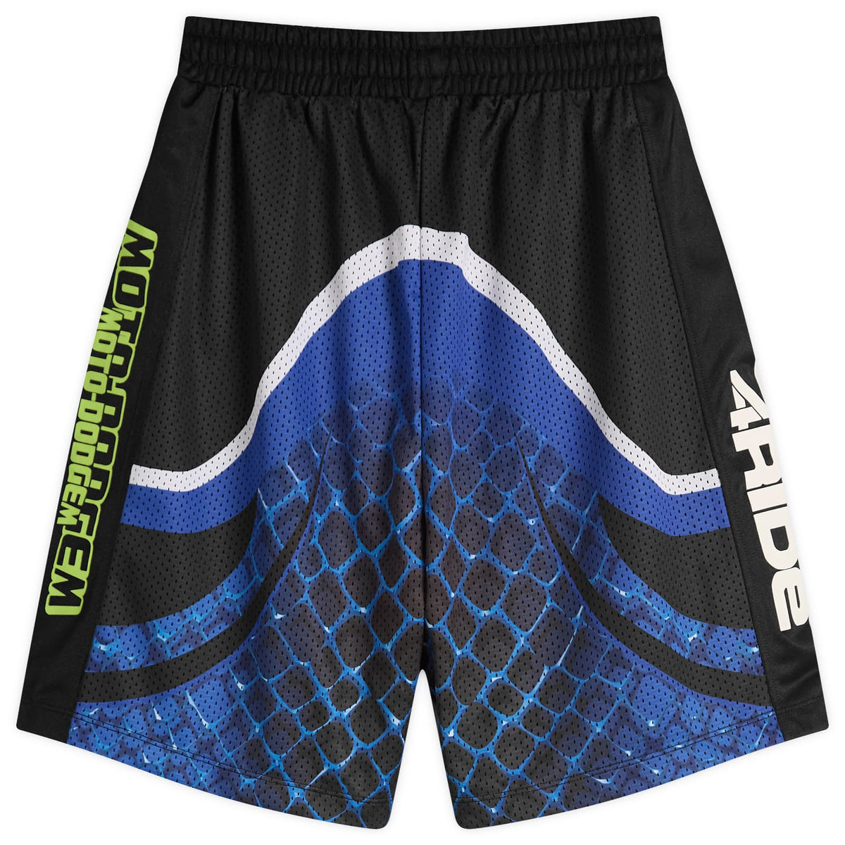 END. x Aries Moto Dodgem Airtex Short