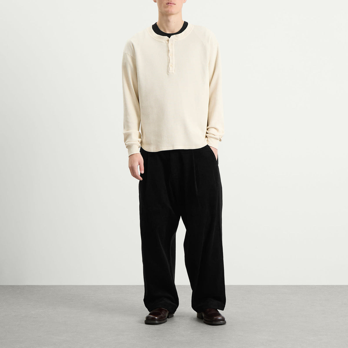 Les Tien Thermal Baseball Henley
