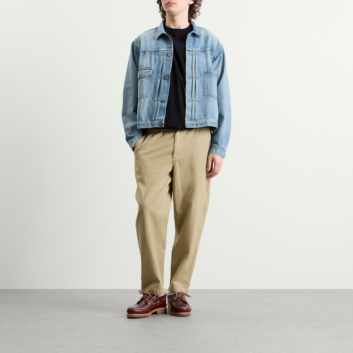 Wax London Kurt Twill Trousers
