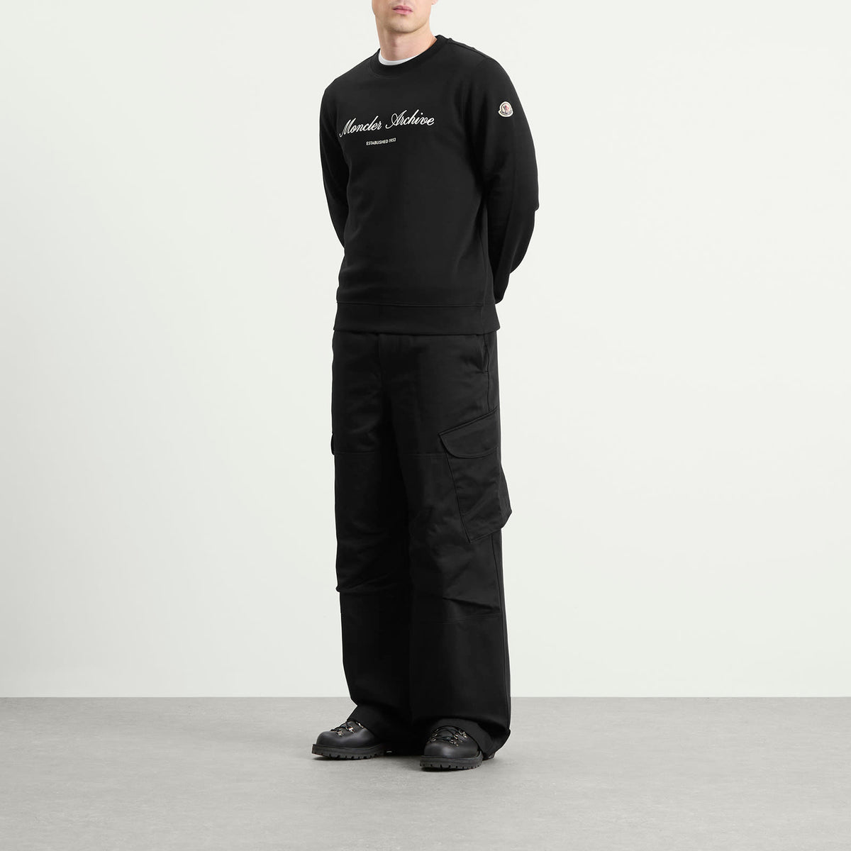Moncler Archive Embroidered Logo Sweatshirt