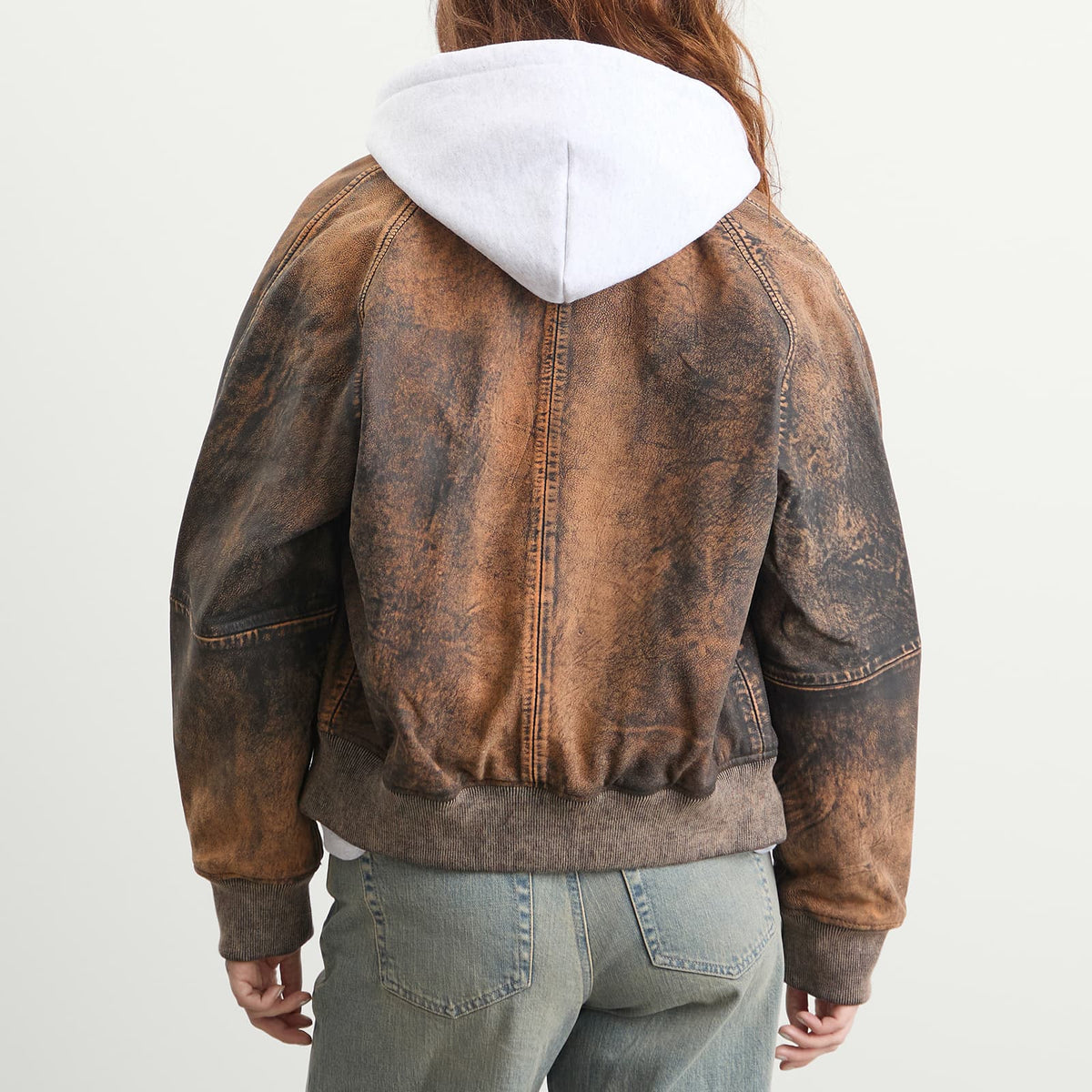 Diesel L-Cobb Camouflage Leather Jacket