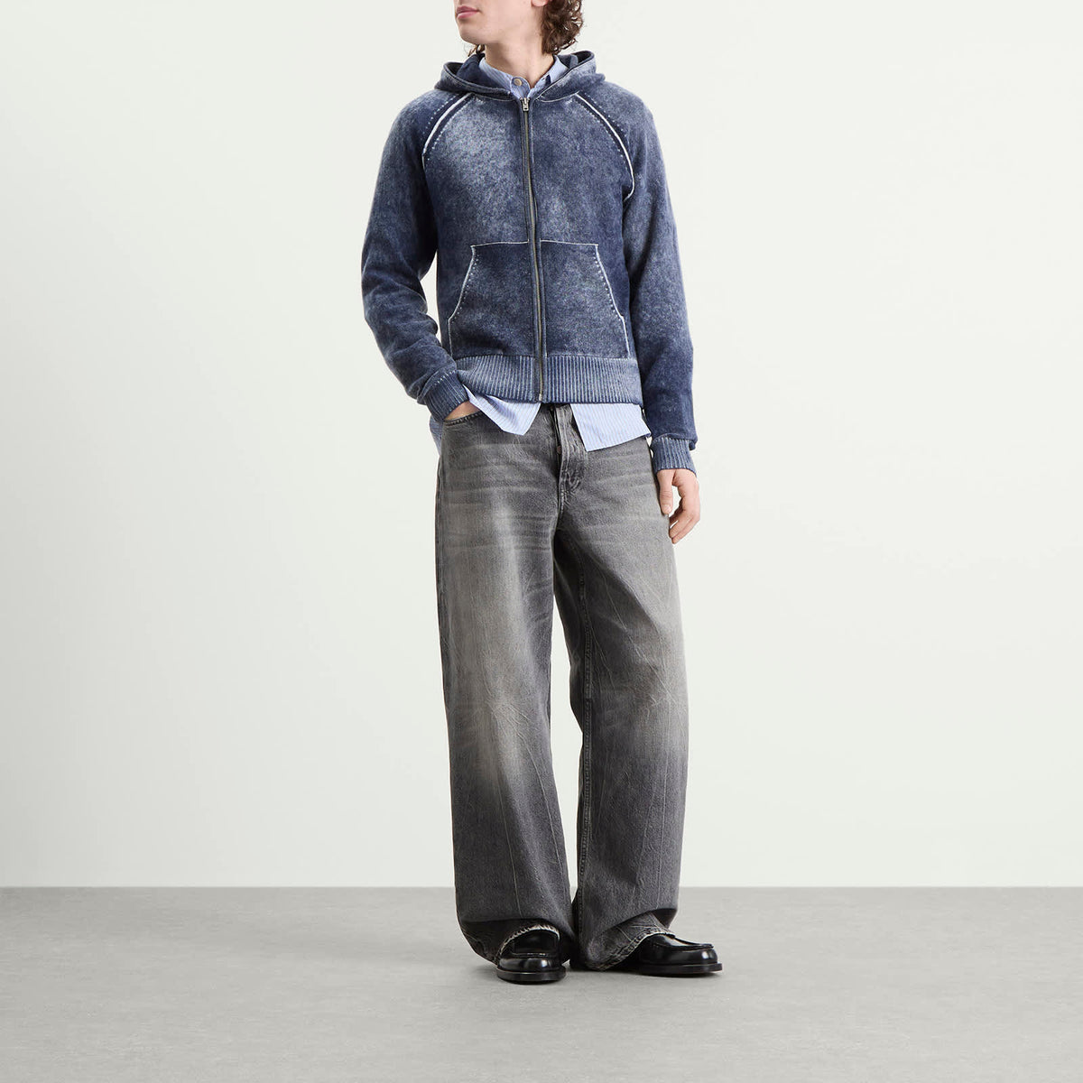 Acne Studios Kupiter Knitted Hoodie