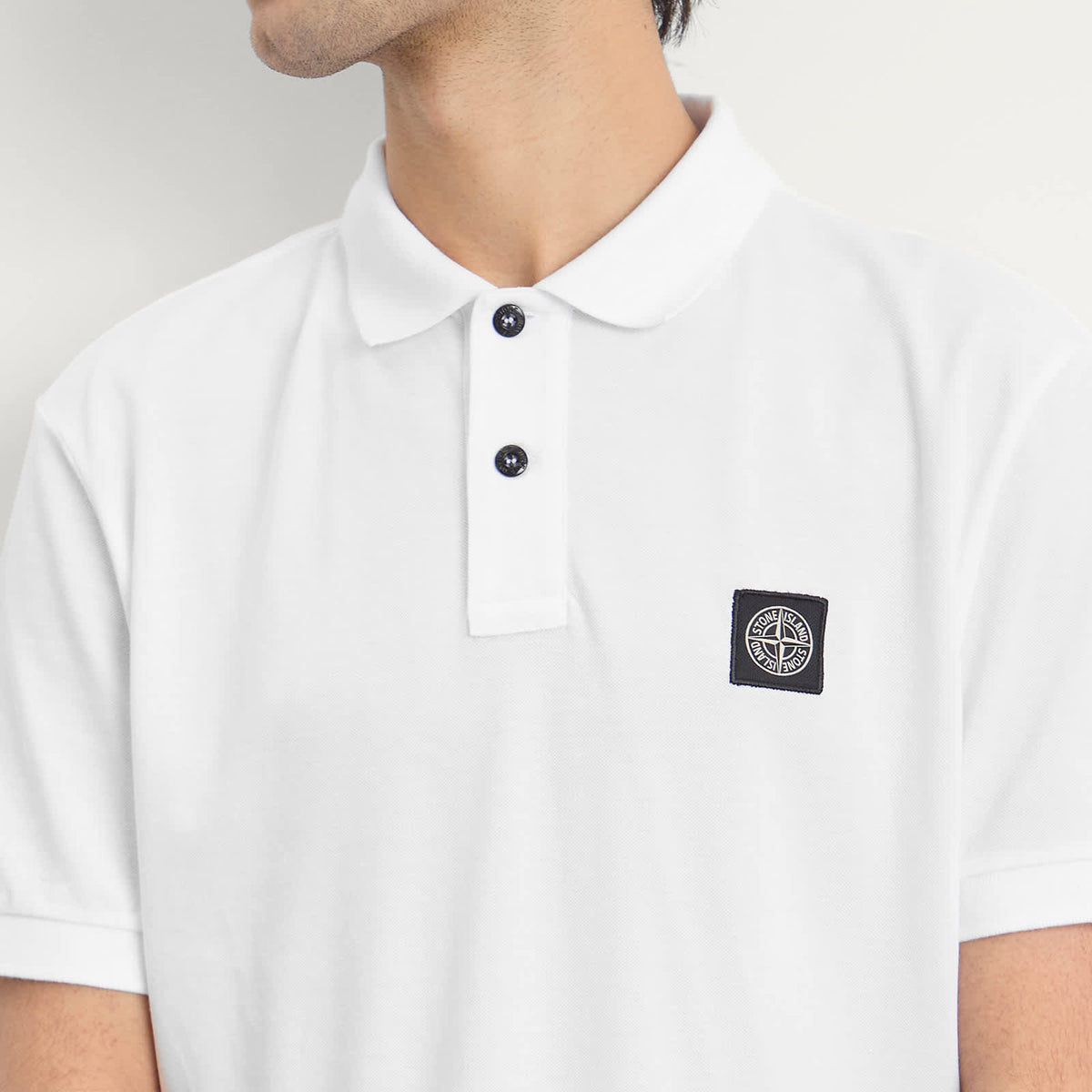 Stone Island Patch Logo Polo