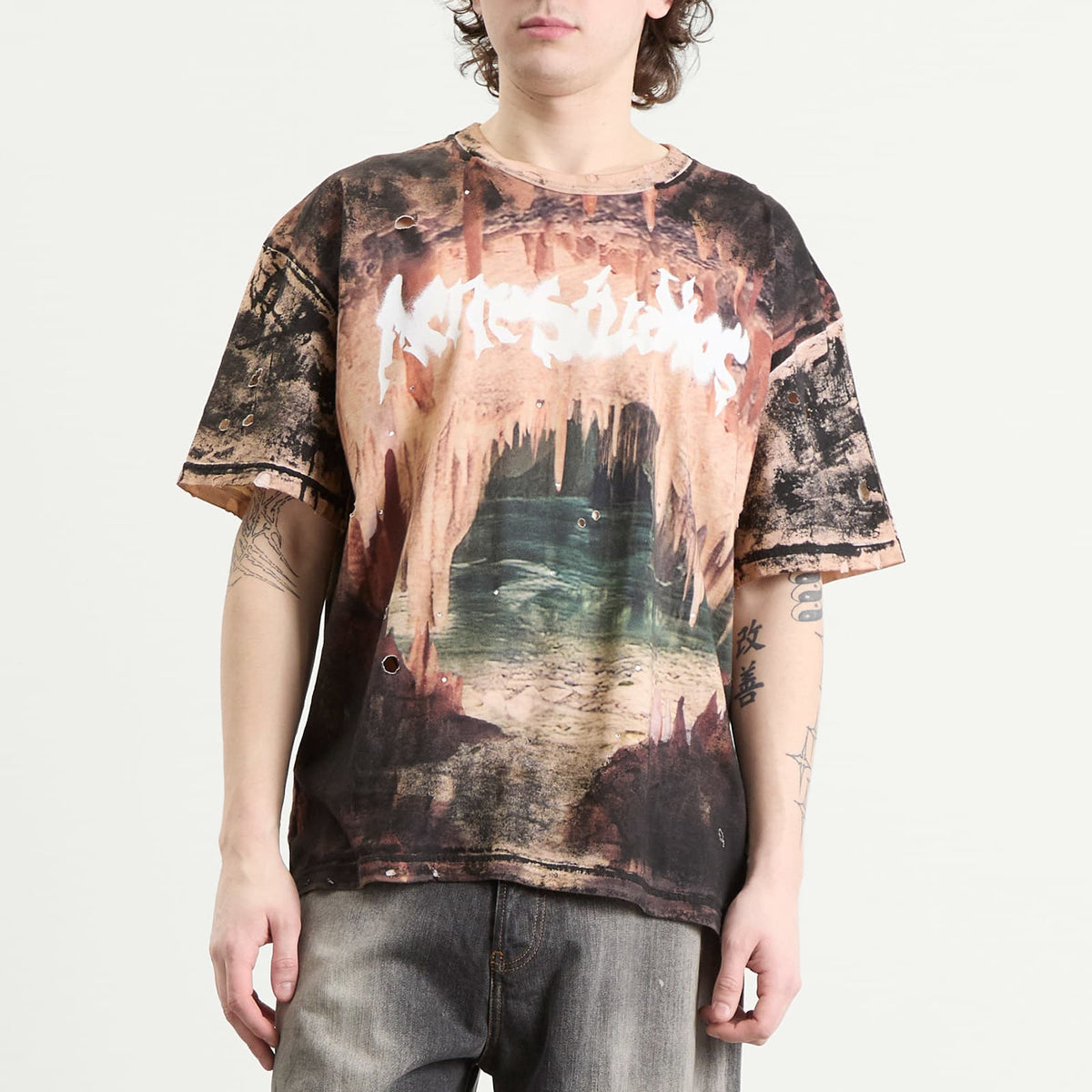 Acne Studios Cave Print T-Shirt