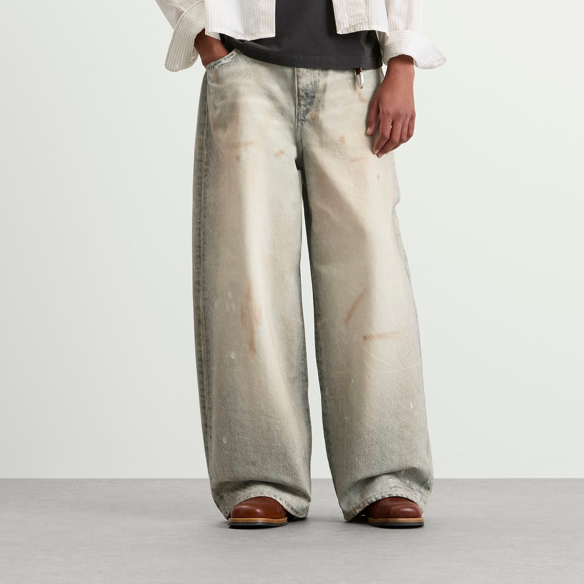 Won Hundred Lyon Printed Denim Jeans