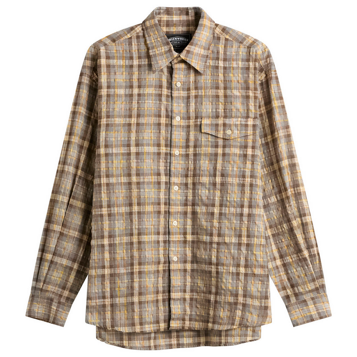 FrizmWORKS Uneven Check Shirt
