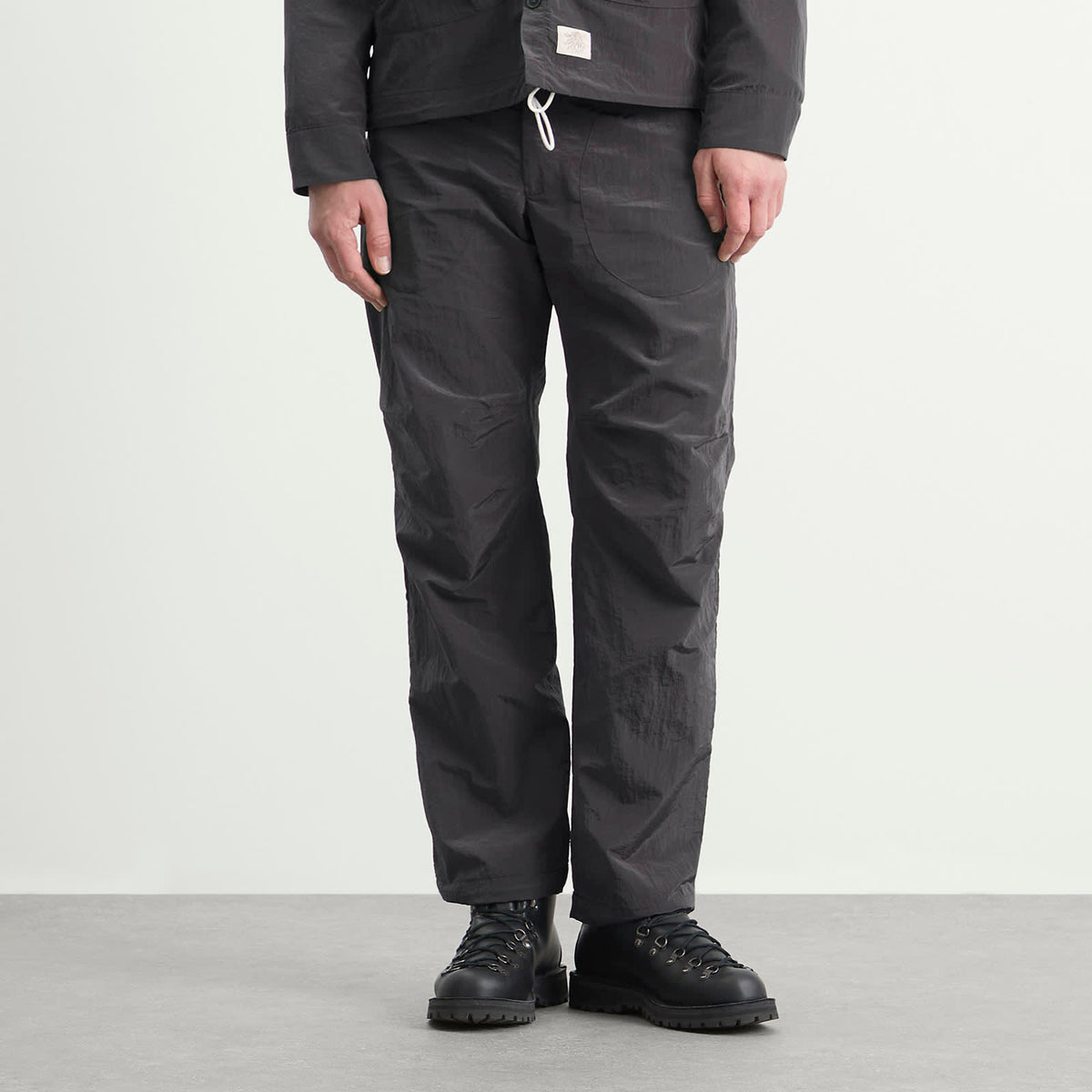 Ranra Wilder Shiny Nylon Cargo Pants