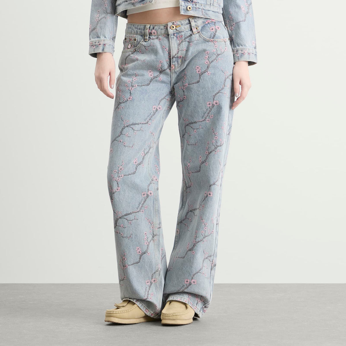 ICECREAM Sakura Denim Pants