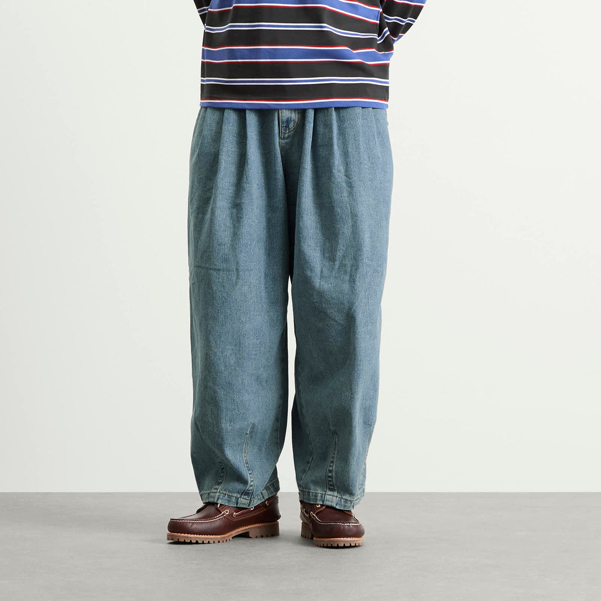 Anglan Stone Vintage Denim Balloon Pants