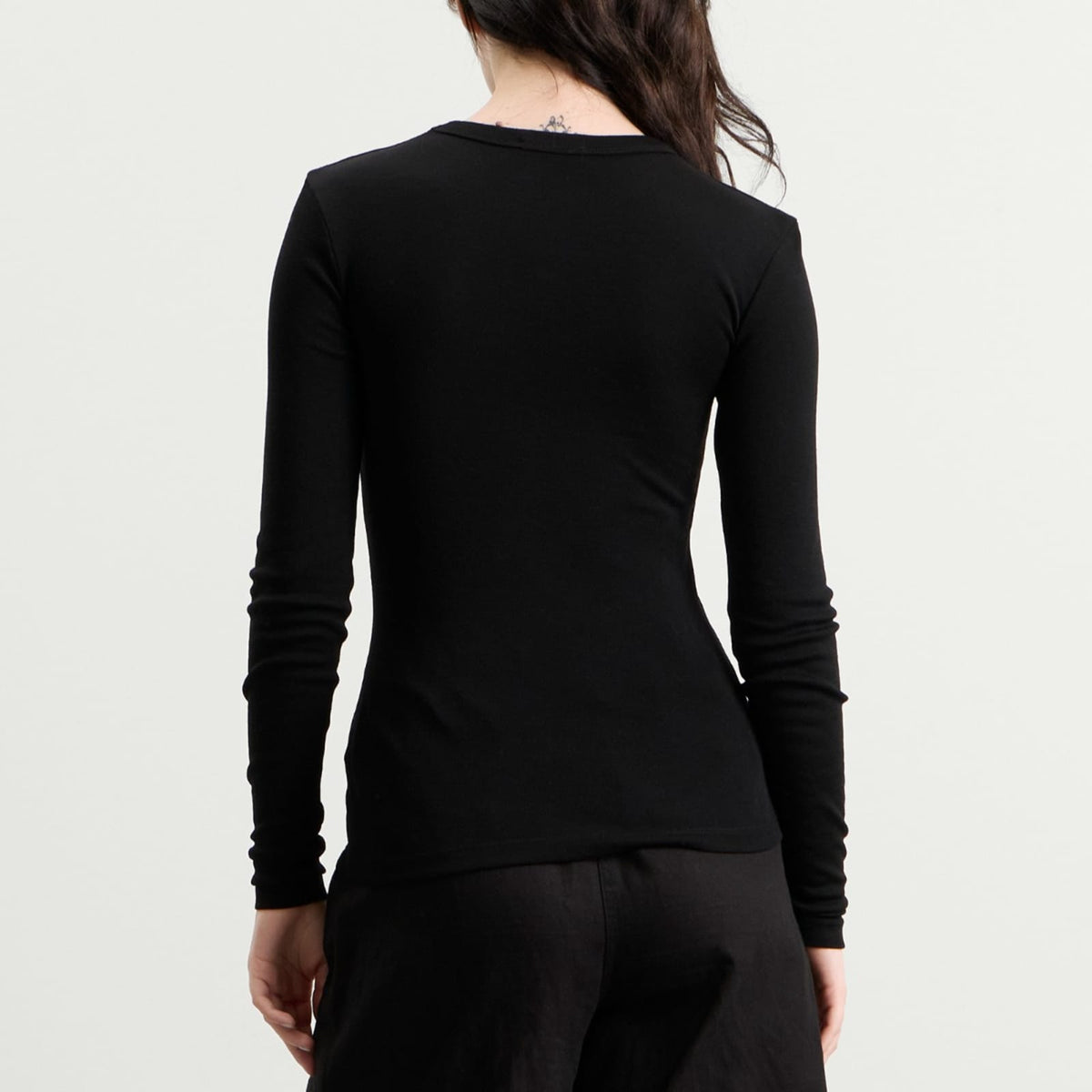 Róhe Fine Merino Long Sleeve Top