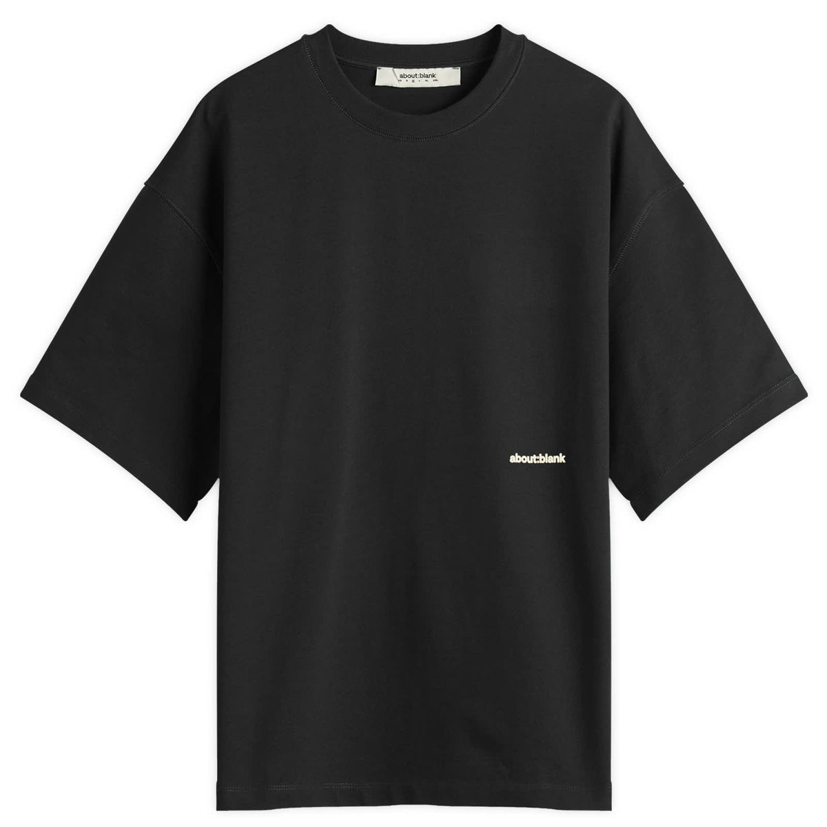 about:blank Box Logo T-Shirt