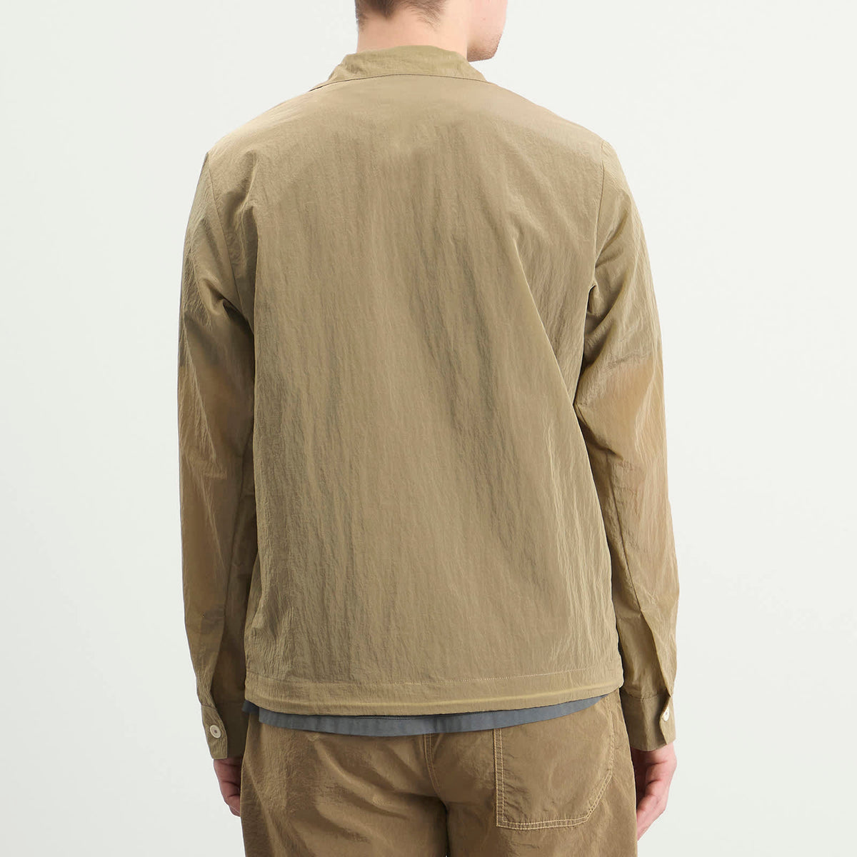 Ranra Epitome Shiny Nylon Overshirt