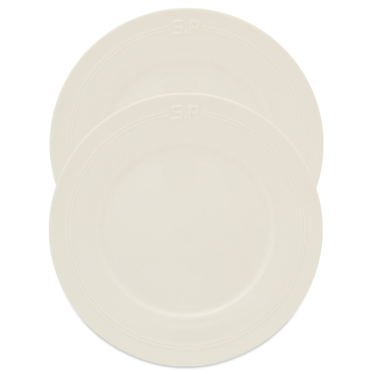 Service Projects Métier Embossed Lunch Plate - Set of 2