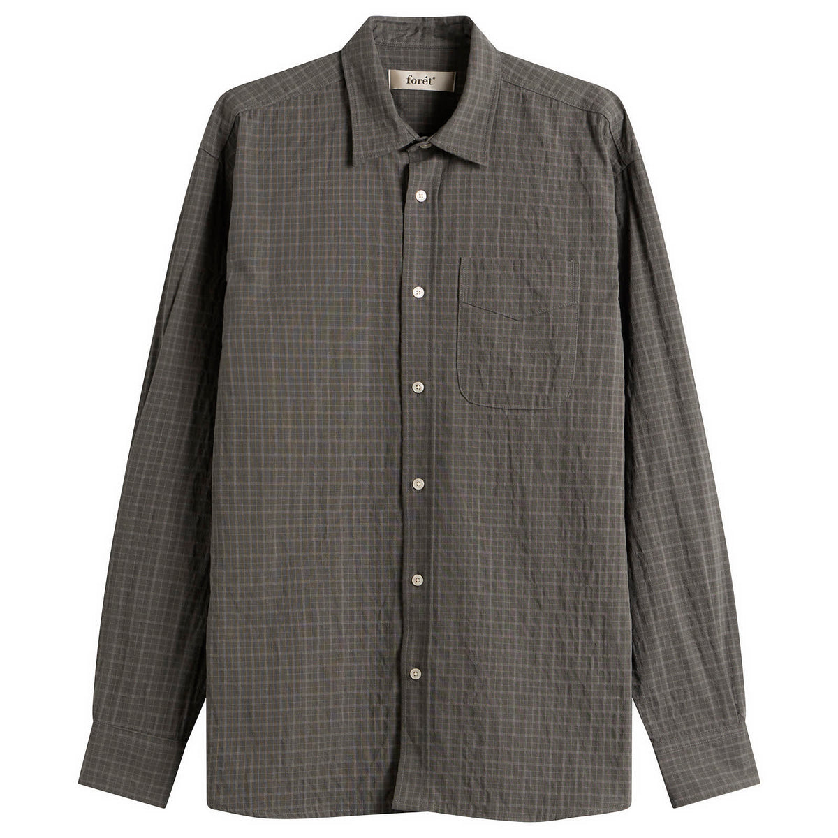 Foret Scout Micro Check Shirt