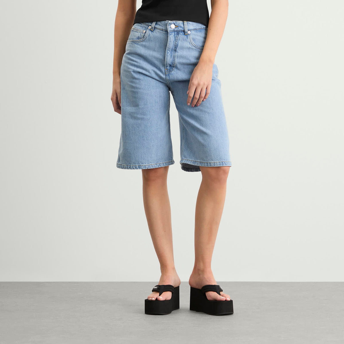 Coperni Denim Bermuda Shorts