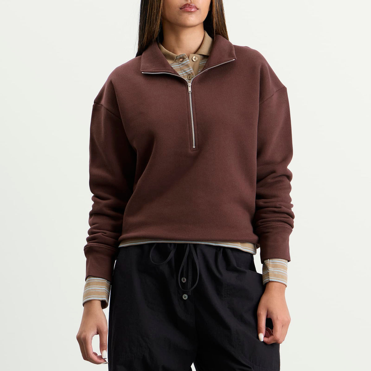 Studio Nicholson Thalen Quarter Zip Jumper