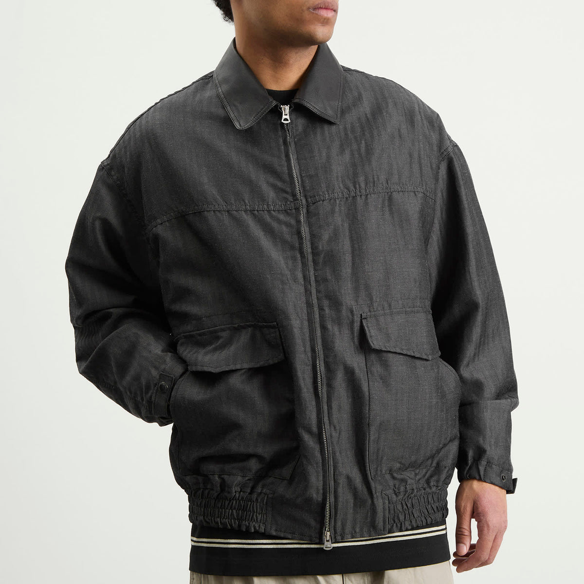 Comme des Garçons Homme Wool Blend Bomber Jacket