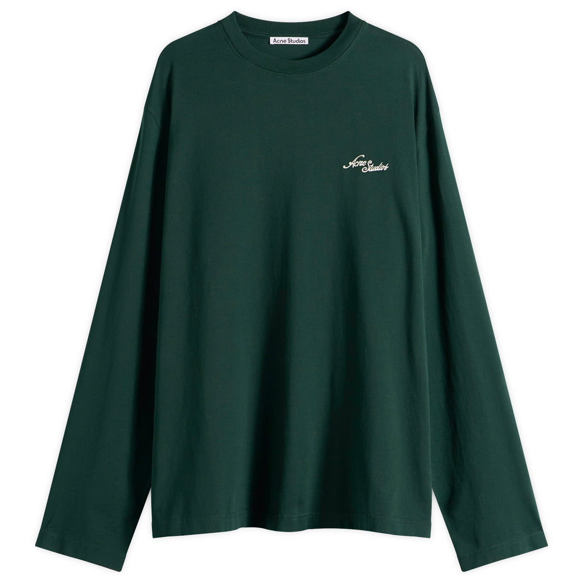 Acne Studios Edden Small Venice Logo Long Sleeve T-Shirt