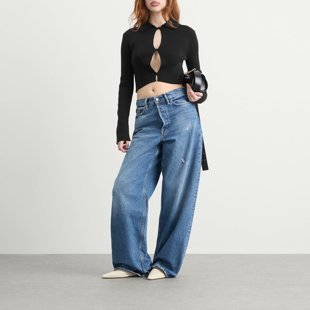 Jil Sander Button Front Cardigan