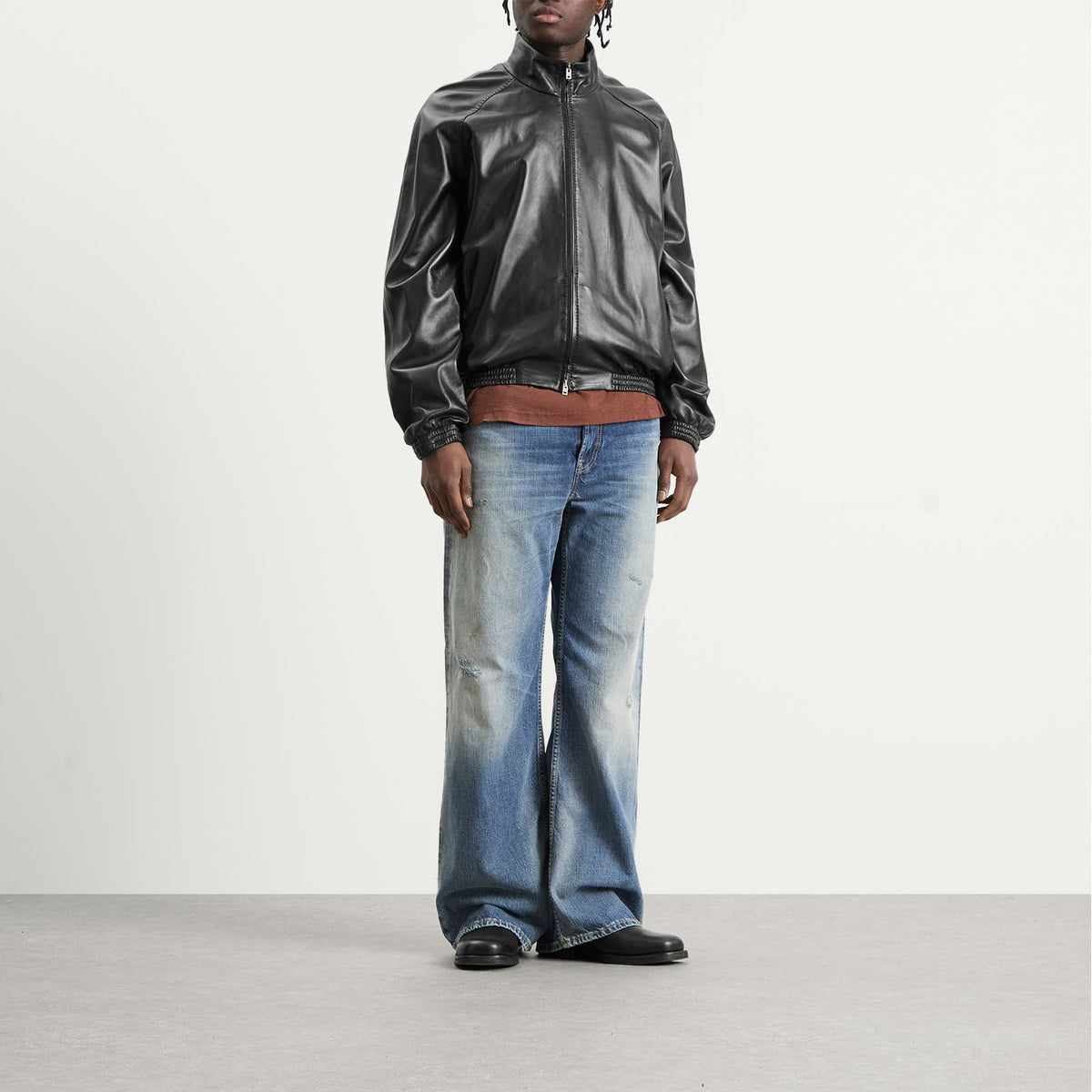 Acne Studios Leather Bomber
