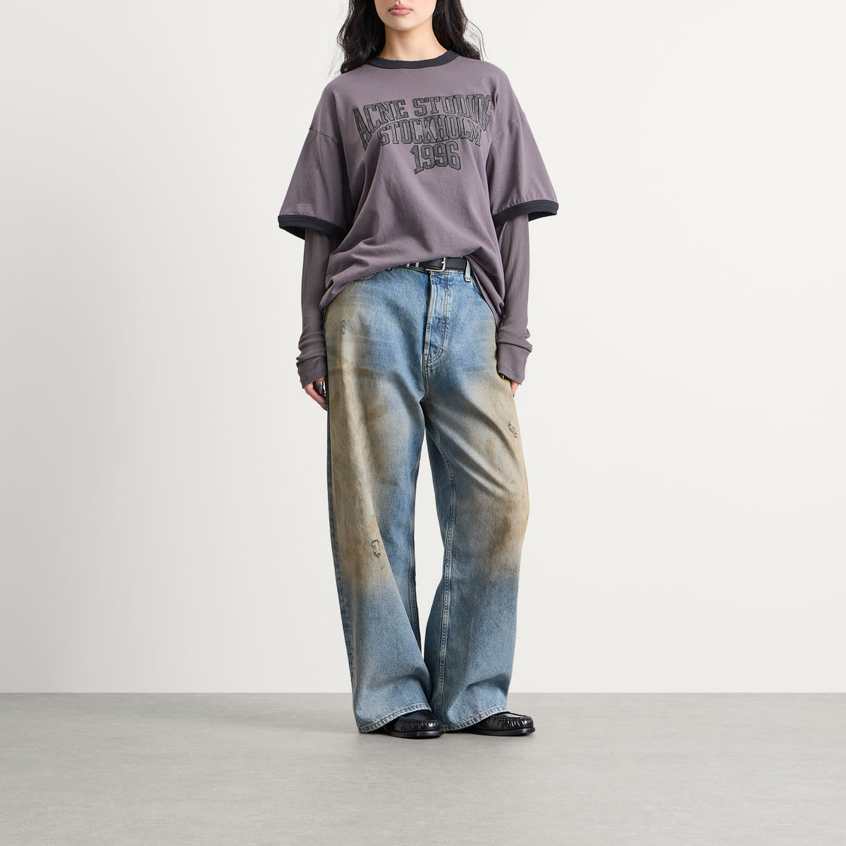 Acne Studios Edra Double College Top