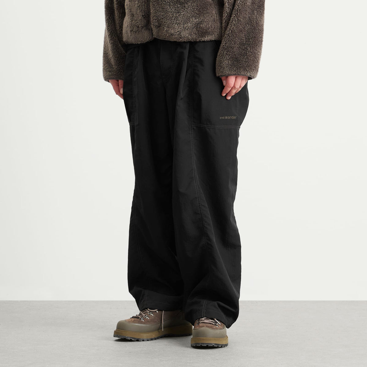and wander Crinkled Nylon Trousers