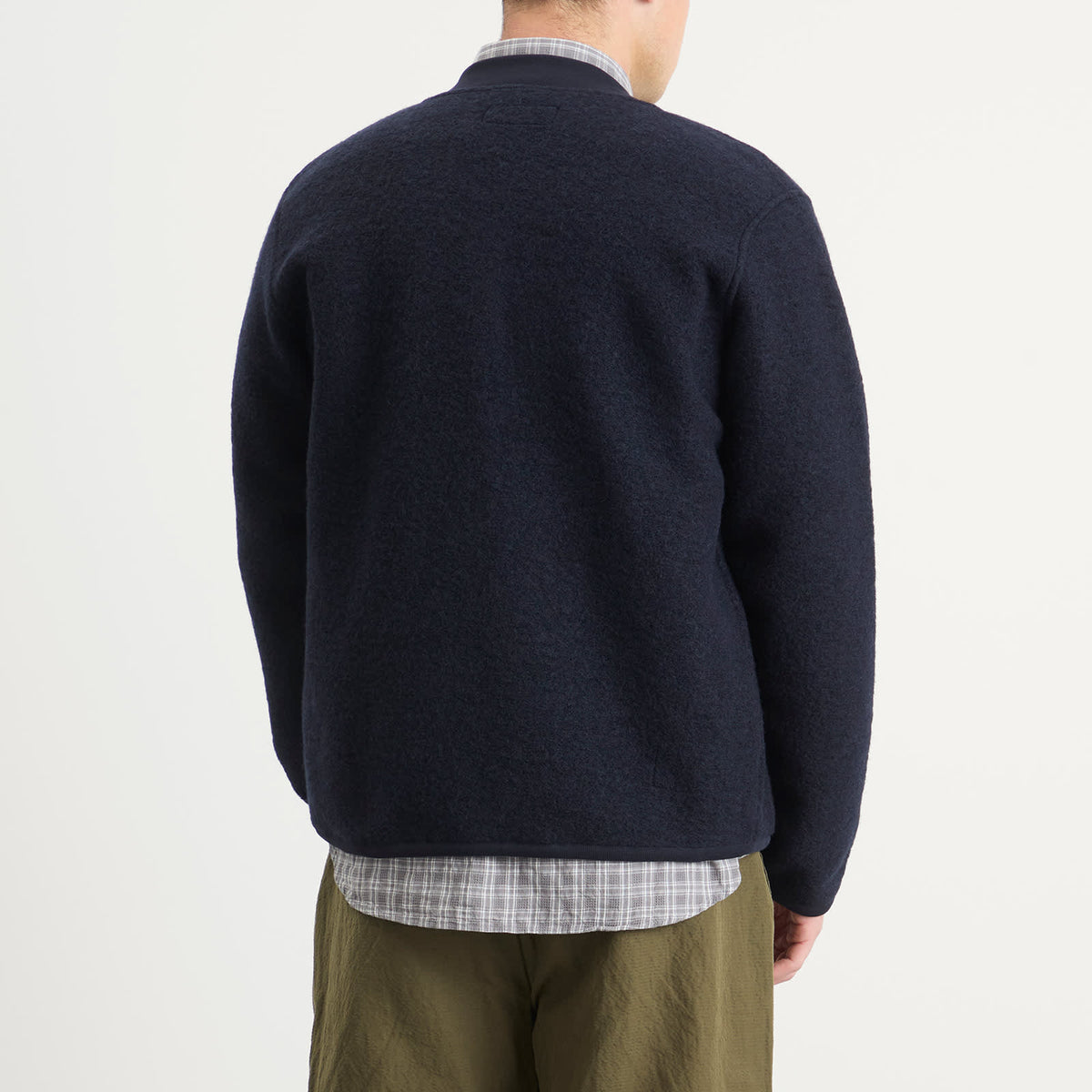 Universal Works Wool Fleece Zip Bomber