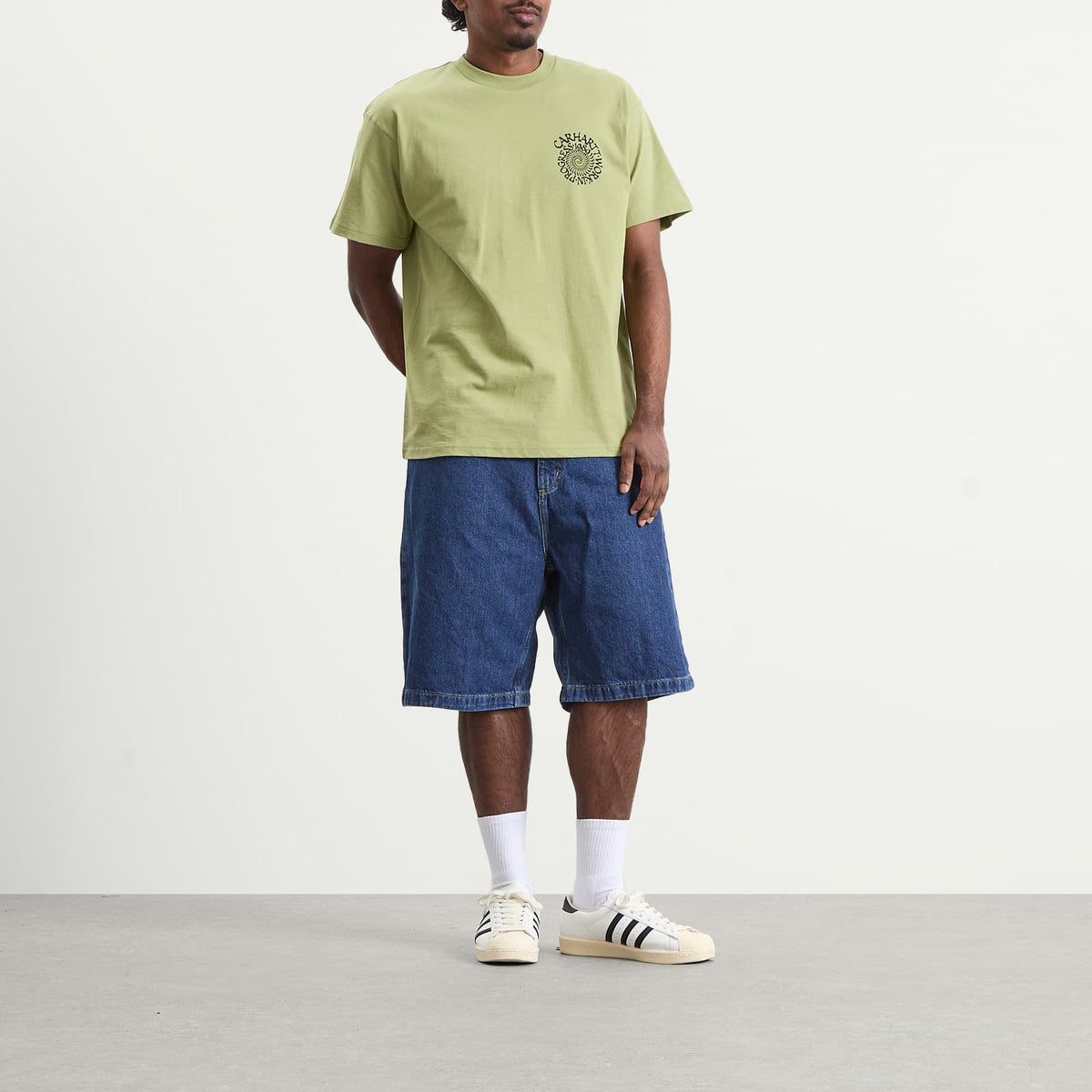 Carhartt WIP Brandon Loose Denim Shorts