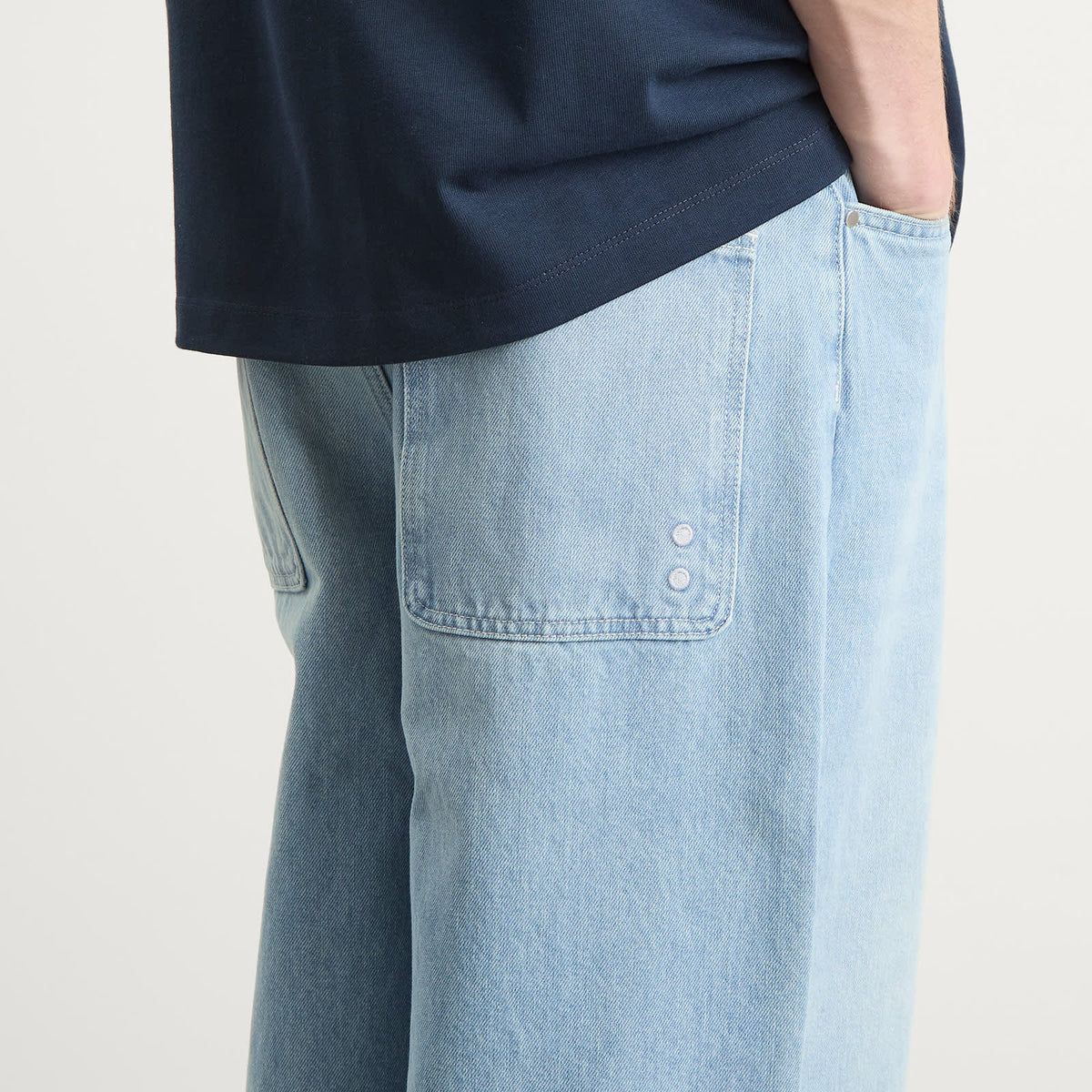 about:blank Wide Leg Denim