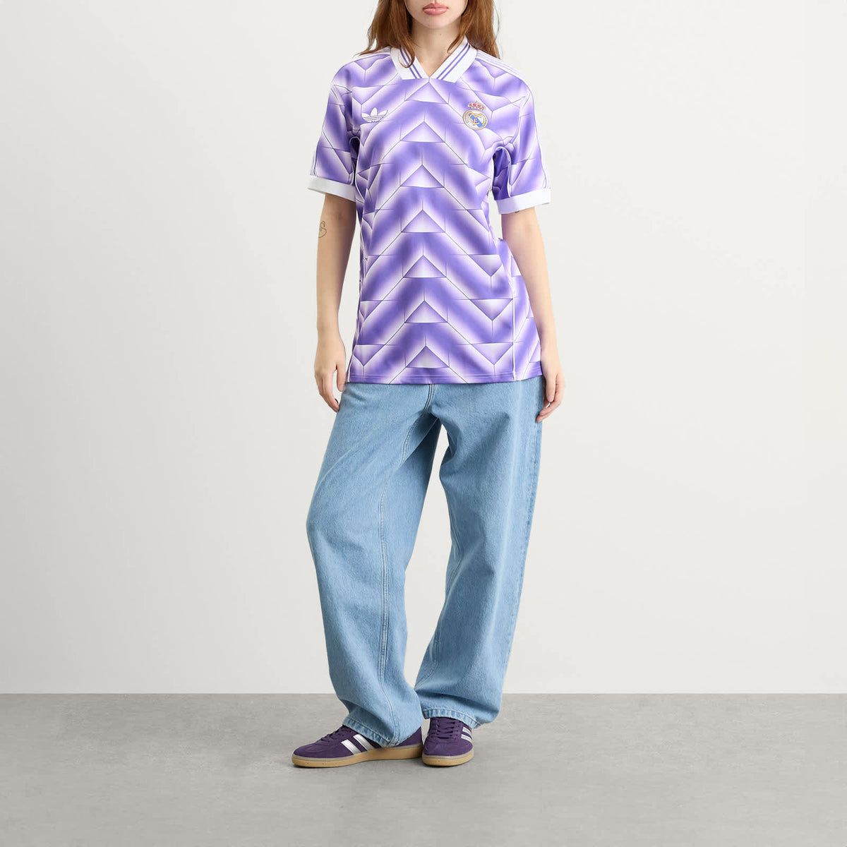 adidas Real Madrid Lifestyler Jersey Top